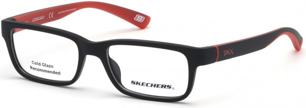 Skechers SE1157 Eyeglasses, 002 - Matte Black