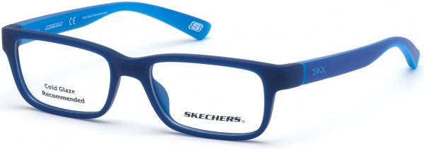 Skechers SE1157 Eyeglasses, 091 - Matte Blue