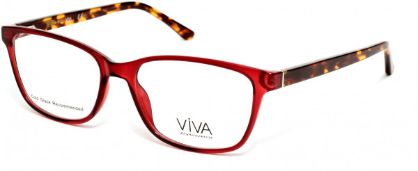 Viva VV4515 Eyeglasses, 066 - Shiny Red