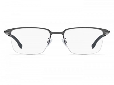 HUGO BOSS Black BOSS 1034/F Eyeglasses, 0R80 MATTE RUTHENIUM