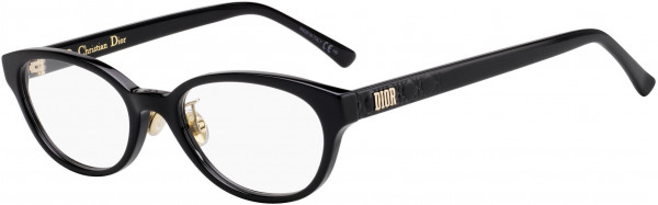Christian Dior LADYDIORO 3F Eyeglasses, 0807 Black
