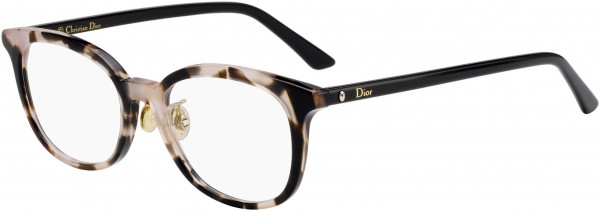 Christian Dior MONTAIGNE 57F Eyeglasses, 0HT8 Pink Havana