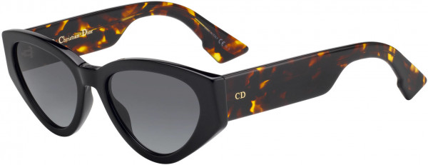 Christian Dior Diorspirit 2 Sunglasses, 0807 Black