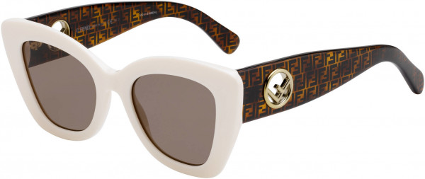 Fendi FF 0327/S Sunglasses, 0VK6 White