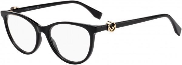 Fendi FF 0332 Eyeglasses, 0807 Black