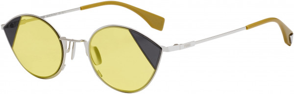 Fendi FF 0342/S Sunglasses, 0B1Z Silver Gold
