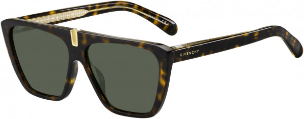 Givenchy GV 7109/S Sunglasses, 0086 Dark Havana