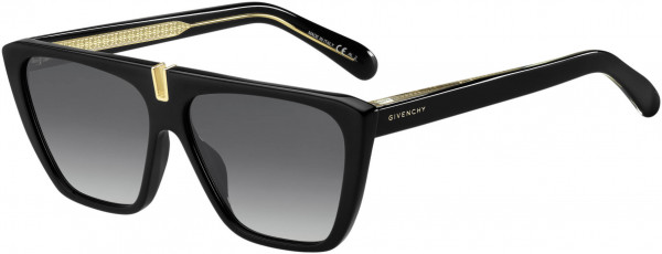 Givenchy GV 7109/S Sunglasses, 0807 Black