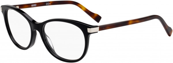 HUGO HG 0184 Eyeglasses, 0WR7 Black Havana