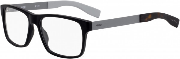 HUGO HG 0203 Eyeglasses, 00AM Matte Black Havana
