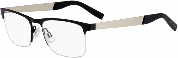 HUGO HG 0227 Eyeglasses, 0003 Matte Black