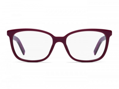 HUGO HG 0257 Eyeglasses, 0MU1 FUCHSIA