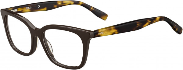 HUGO HG 0313 Eyeglasses, 0WR9 Brown Havana