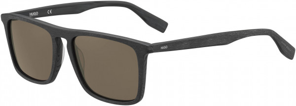 HUGO HG 0320/S Sunglasses, 02X8 Matte Gray Wood