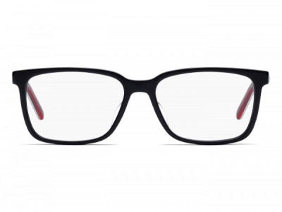 HUGO HG 1010 Eyeglasses, 0OIT BLACK RED