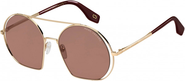 Marc Jacobs MARC 325/S Sunglasses, 0NOA Gold Burgundy