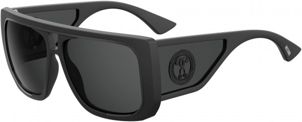 Moschino MOS 021/S Sunglasses, 0003 Matte Black