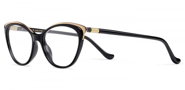 Safilo Design CIGLIA 01 Eyeglasses, 02M2 BLACK GOLD