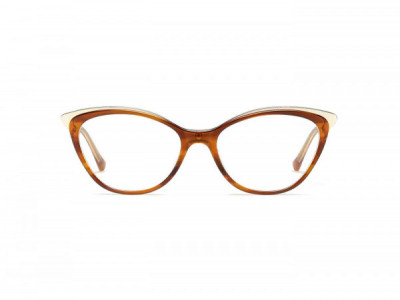 Safilo Design CIGLIA 01 Eyeglasses, 0KVP STRP BEIG