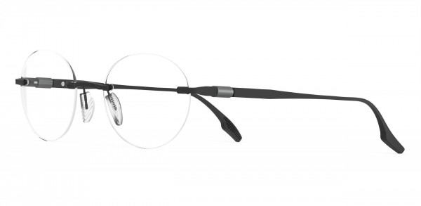 Safilo Design Lente 02 Eyeglasses, 0003 Matte Black