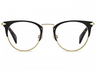 rag & bone RNB3016 Eyeglasses, 0I46 BLACK GOLD