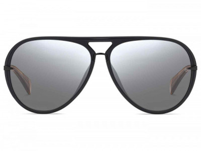 rag & bone RNB5014/S Sunglasses, 0003 MATTE BLACK
