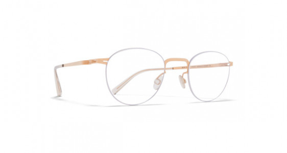 Mykita RIN Eyeglasses, SILVER/CHAMPAGNE GOLD