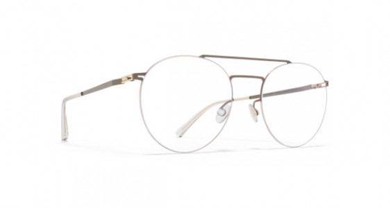 Mykita RYO Eyeglasses, CHAMPAGNE GOLD/TAUPE GREY