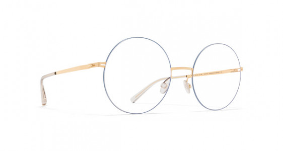 Mykita YOKO Eyeglasses, GOLD/BLUE GREY