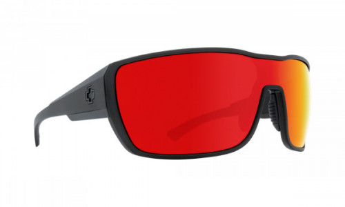 Spy Optic Tron 2 Sunglasses, Matte Black / Happy Gray Green with Red Spectra