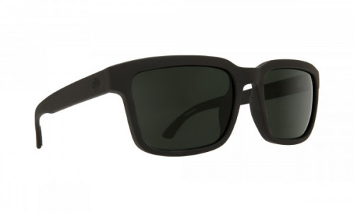 Spy Optic Helm 2 Sunglasses, SOSI Matte Black / HD Plus Gray Green Polar