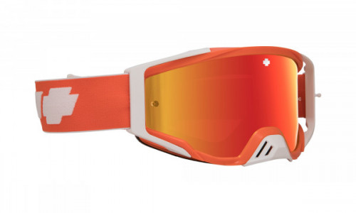 Spy Optic Foundation Mx Goggle Sports Eyewear, Classic Orange / Smoke HD w/ Red Spectra-Clear HD AFP