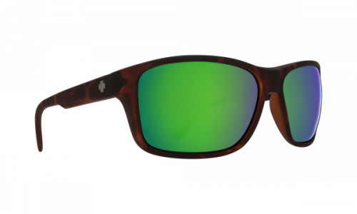 Spy Optic Arcylon Sunglasses, Soft Matte Dark Tort / Happy Bronze w/Green Spectra