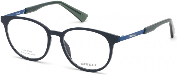 Diesel DL5289 Eyeglasses, 090 - Shiny Blue