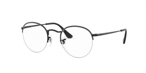 Ray-Ban Optical RX3947V ROUND GAZE Eyeglasses, 2509 ROUND GAZE BLACK (BLACK)