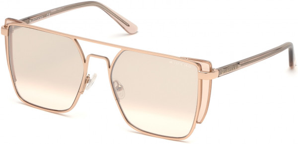 GUESS by Marciano GM0789 Sunglasses, 28Z - Shiny Rose Gold / Gradient Lenses