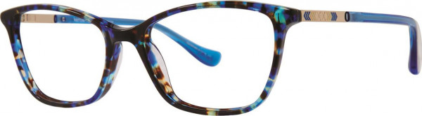 Kensie Breathtaking Eyeglasses, Blue Tortoise