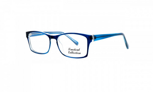 Practical Shawn Eyeglasses, Blue Crystal