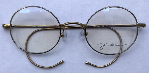 John Lennon Liverpool Eyeglasses, SG - Satin Gold