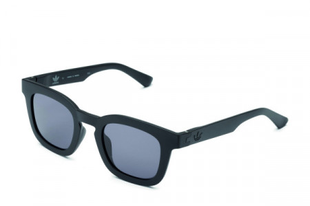 adidas Originals AOR022 Sunglasses, Black/Black (SLMR) .009.009