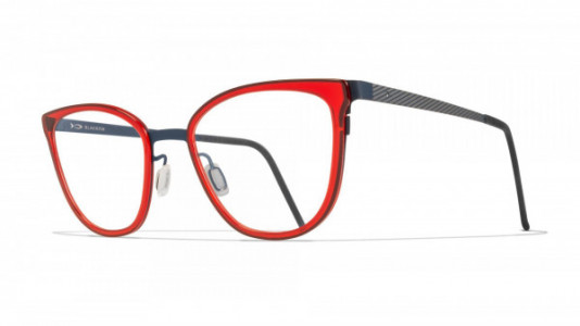 Blackfin Maryport Eyeglasses, Blue & Red - C854