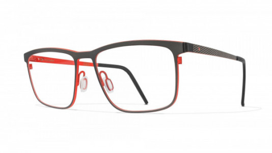 Blackfin North Bay Eyeglasses, Gunmetal & Red - C468