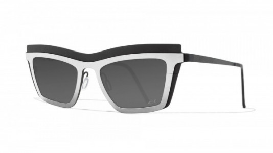 Blackfin Lovers Key Sunglasses, Silver & Black - C948