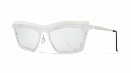 Blackfin Lovers Key Sunglasses, Silver & Reflex White - C947