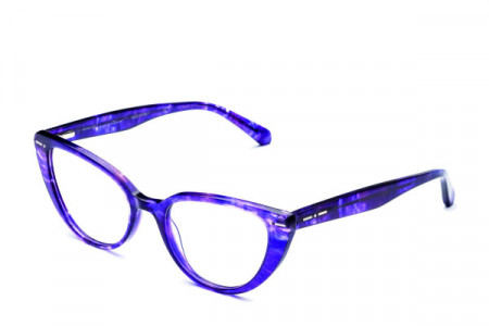 Italia Independent Serena Eyeglasses, Havana Violet .094.GLS