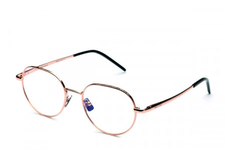 Italia Independent Abel Eyeglasses, Rose Gold Glossy .121.GLS