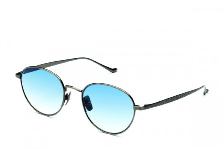 Italia Independent Joseph Sun Sunglasses, Gun Metal (Blue Cosmetic Shaded) .078.CSM