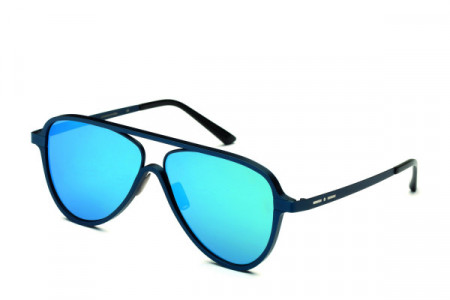 Italia Independent Ayrton Sunglasses, Blue (Polarized Mirrored/Blue) .021.PLR