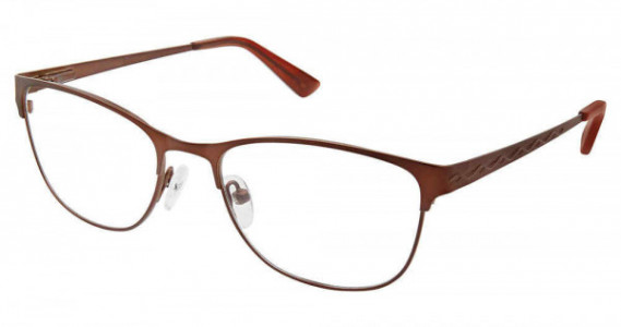SuperFlex SF-1096T Eyeglasses, 1-BROWN