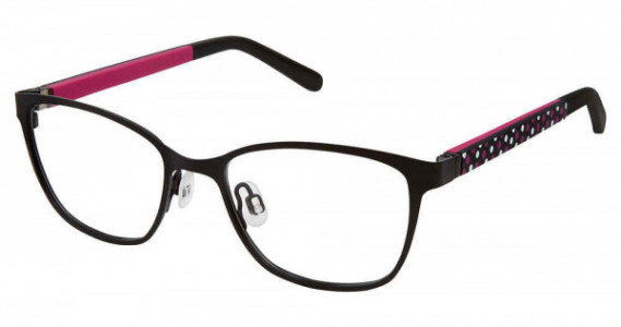 SuperFlex SFK-203 Eyeglasses, 3-BLACK FUCHSIA